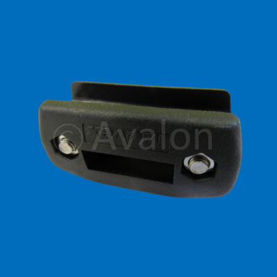 Single Polyamide Conical Side Guide Clamp To Suit 25mm x 8mm Flat