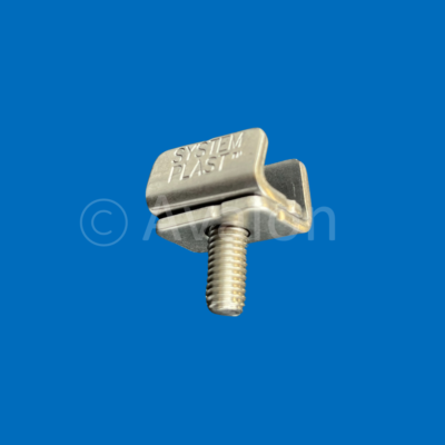 Threaded M8 x 20mm Conical Clamp Stainless Steel 2 piece 20mm